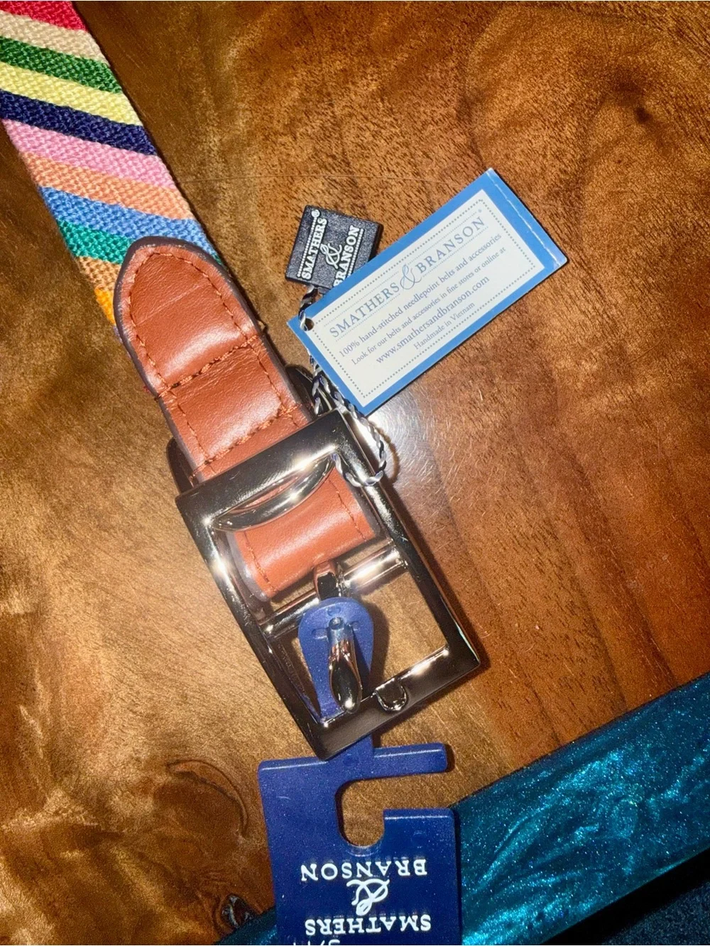Smathers and Branson Parsons striped dog collar